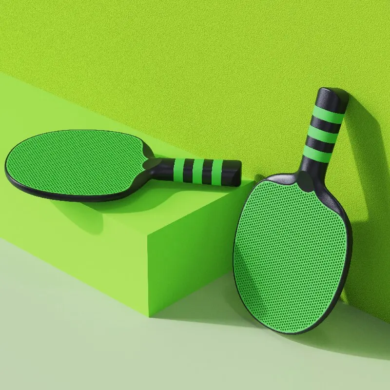 New Silicone Table Tennis Rackets High Quality Double-sided  PingPong Paddle Table Tennis Racket