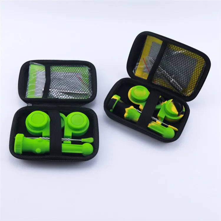 Аксессуары для курения с логотипом на заказ, набор для курения из курительной трубки в стиле smokeshop, набор для курительной трубки, восковые банки, концентрат, табачная трубка