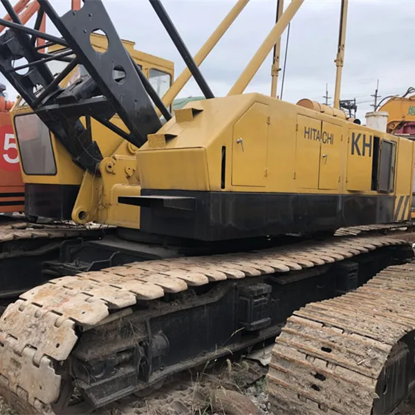 Бывший в употреблении японский кран для гусеничного грузовика HITACHI KH180 в Китае