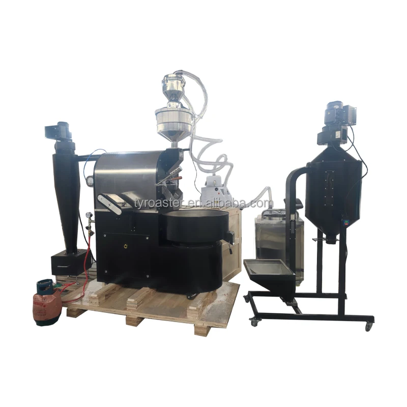 Manufacturers Direct Selling automatic toper 10kg 12kg Commercial Household probat Coffee Roaster 10 kg price