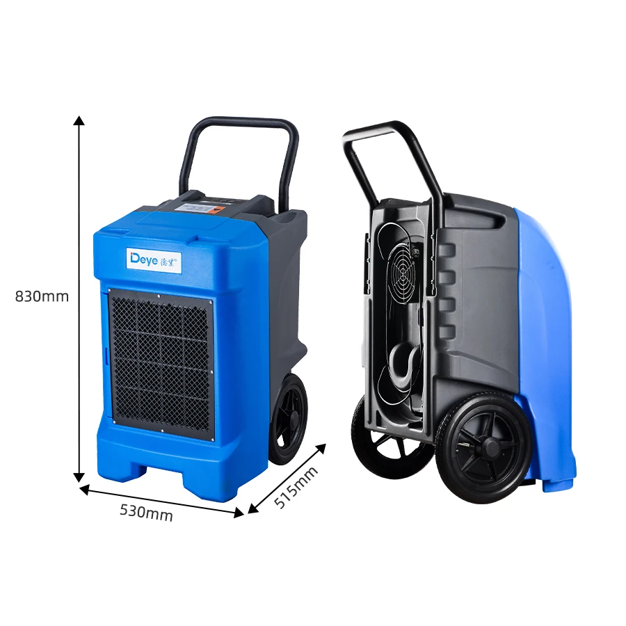 DEYE DY-85L compressor electronic control dehumidifier with handle and water pump 220v industrial dehumidifier