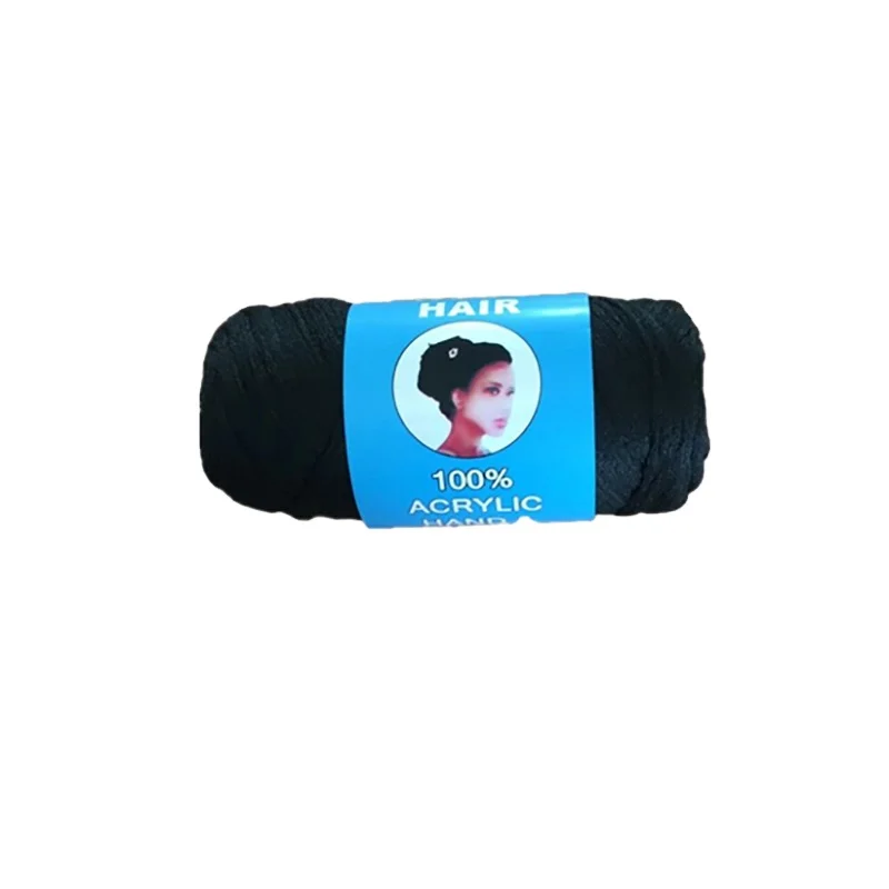 High quality black Anti-UV High Tenacity Brazilian wool hair yarn On Cone pp yarn 2500