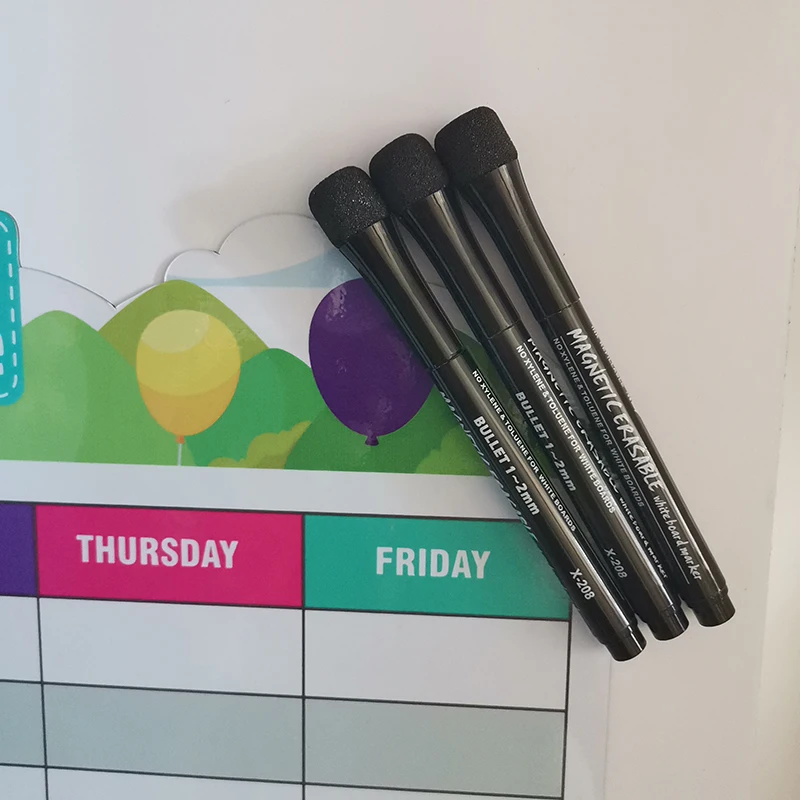 Многоразовая 2024 планировка размер логотипа портативный магнит на холодильник
