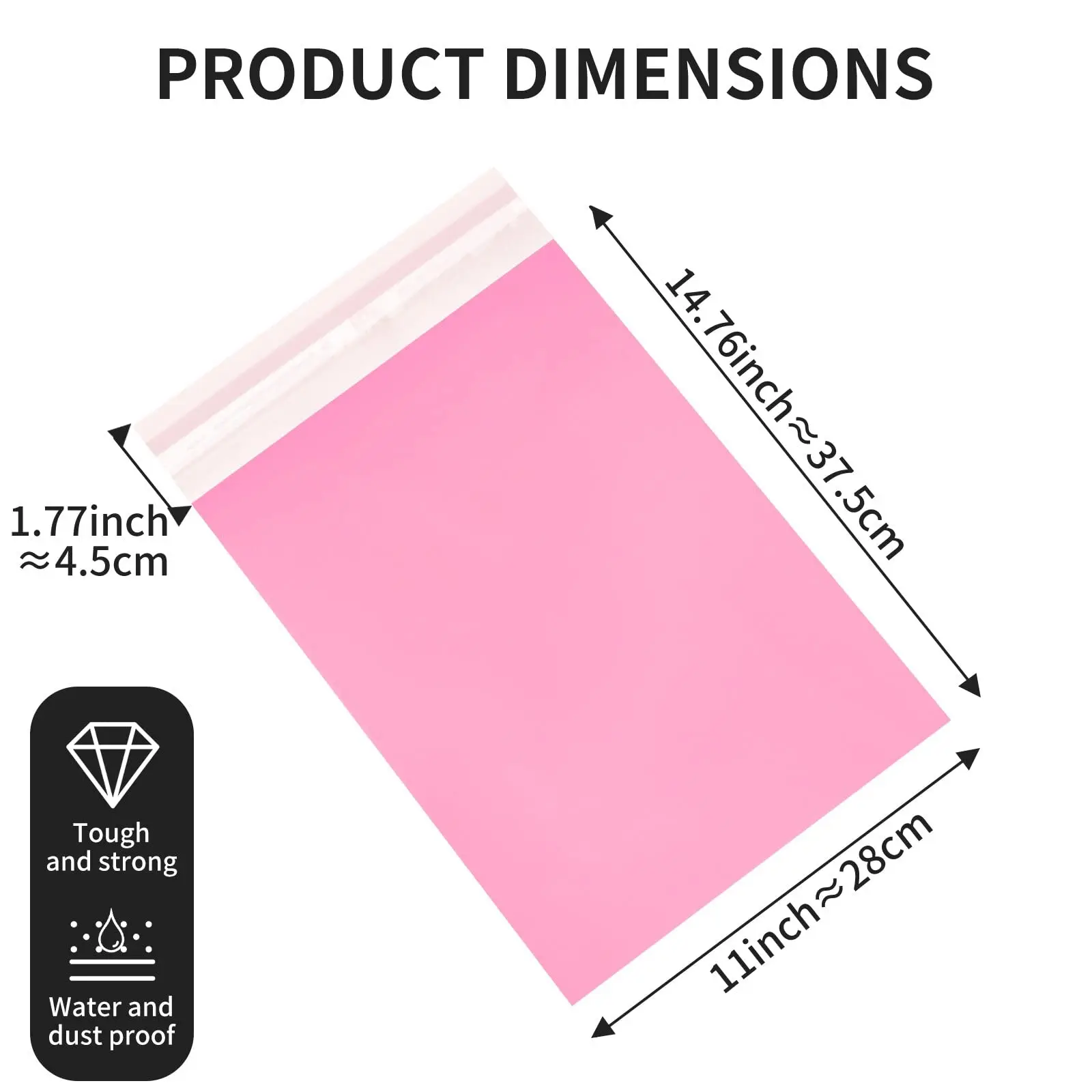 Custom Logo Printed Express Recycled Courier Bags Clothes Shipping Package Mail Packing Bag Black Poly Mail Envelope Bag