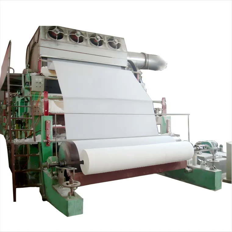 787mm 1tpd mini toilet paper roll and tissue paper making machine prices