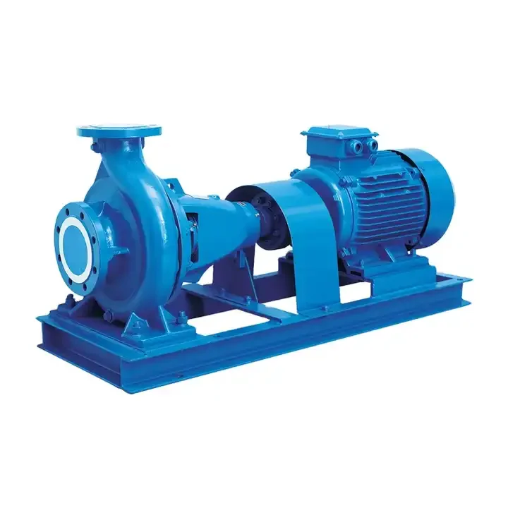 Customized Blue Color Stainless Steel Pump Housing Is Electric Water Pump Motor End Suction Centrifugal Pump Housing