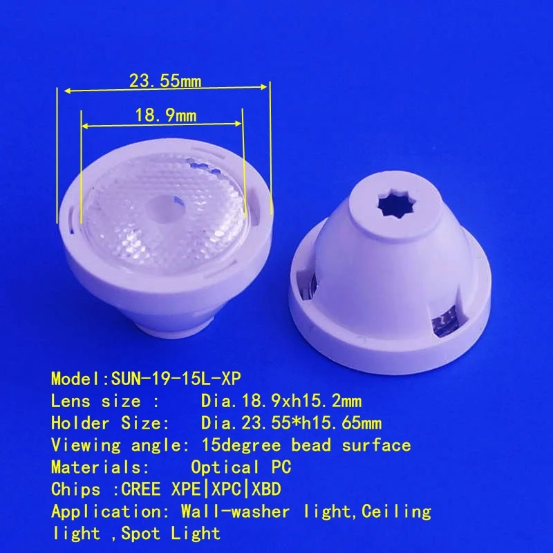 5 degree Narrow Optical Led Lens Manufacturers In China