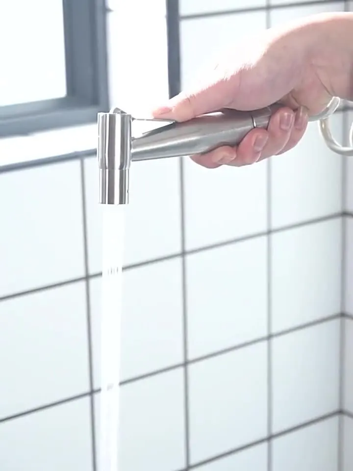 Factory 2024 Hot Sale SS 304 Bathroom Shattaf Toilet Handheld Bidet Bathroom spray Woman Washer