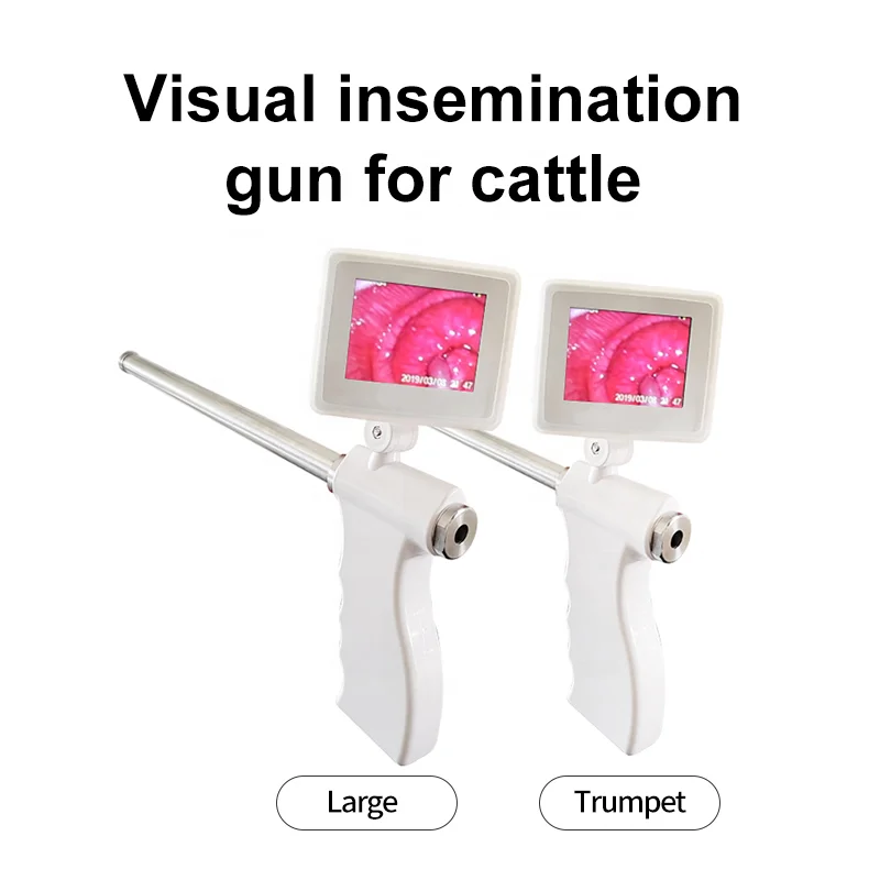 Good Quality Veterinary Ultrasound Machine Cattle Pregnancy Ultrasound Machine Artificial Insemination Gun For Cattle