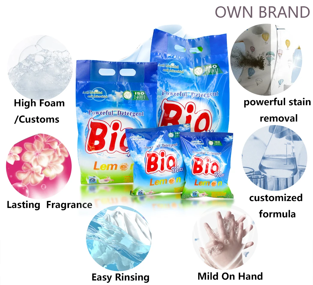 Machines washing powder fresh washing powder
