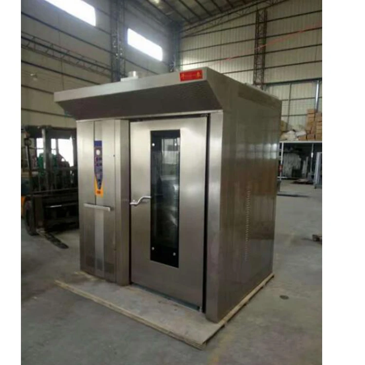 Cookie Biscuit Cake Bread Rotating Baking Rack Oven Bakery 32 64 Trays Electric Diesel Gas Rotary Oven Price