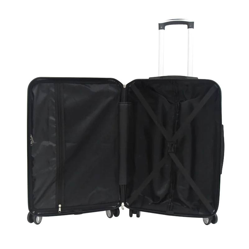 ABS Trolley Luggage New Design 3pcs Set 100%ABS Hard Shell Suitcase Travel Luggage