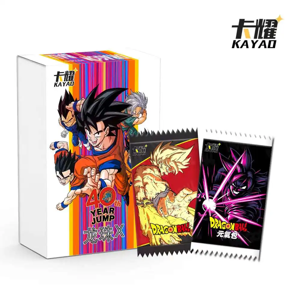 Japan Anime Dragons Ball Z Booster Box Trading Card Game Super Saiyan Son Goku Anime Characters Collection Card Child Gift Toy
