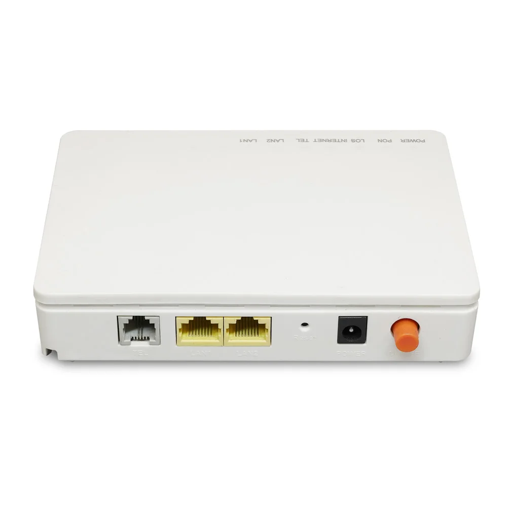 large inventory Used Router ONU 1GE+1FE+VoIP 2 Ports GPon EPon Dual Band XPon Modem for Pon Positive Optical Network
