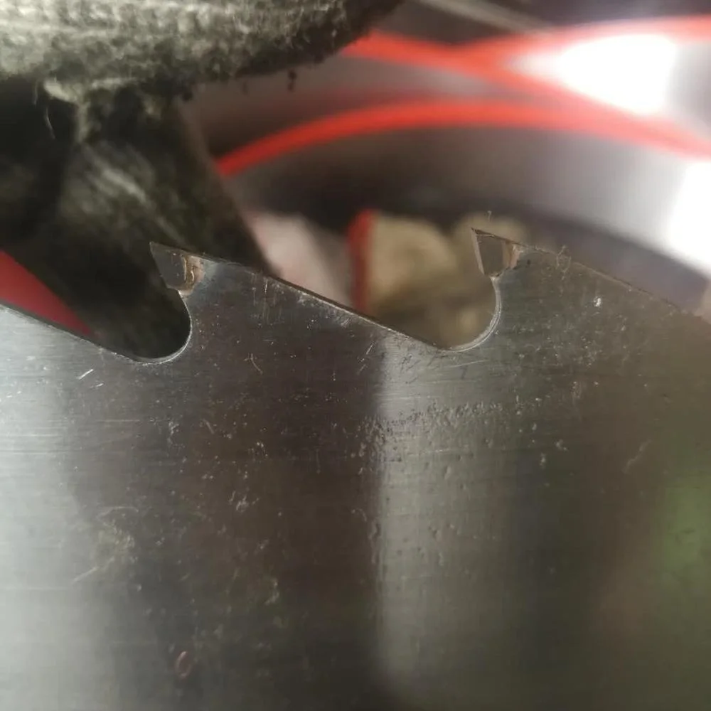 TCT band saw blade for cutting cellul glass