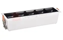 High Quality 5*6w Recessed Ceiling Smd Anti-glare Ugr<19 30w Led Grille Light Spot Light For Project Installation