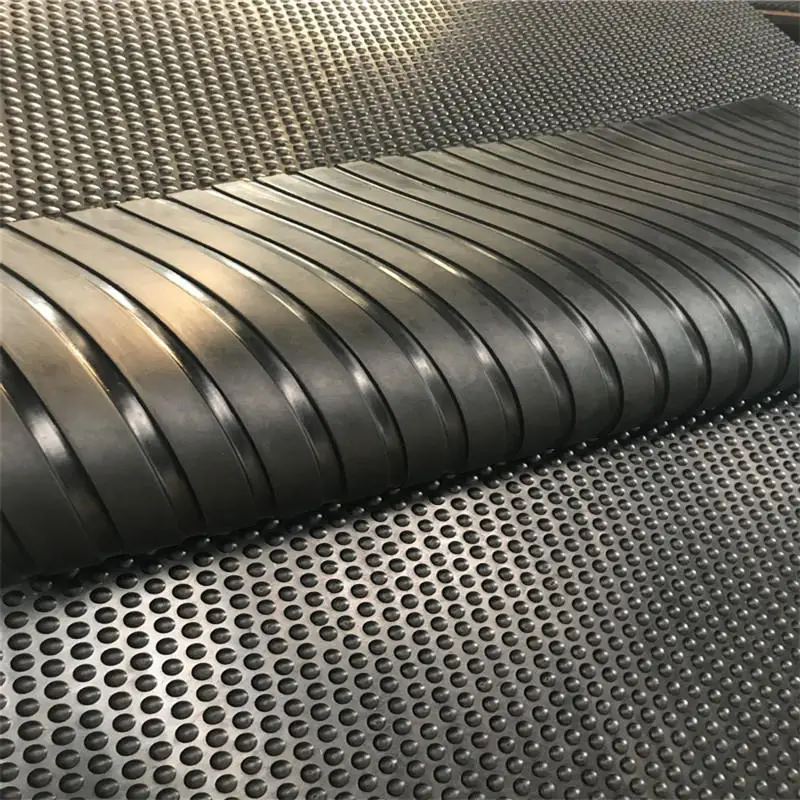 Anti-Slip Easy to clean Horse Cow Pig Sheep Rubber Stable Mat