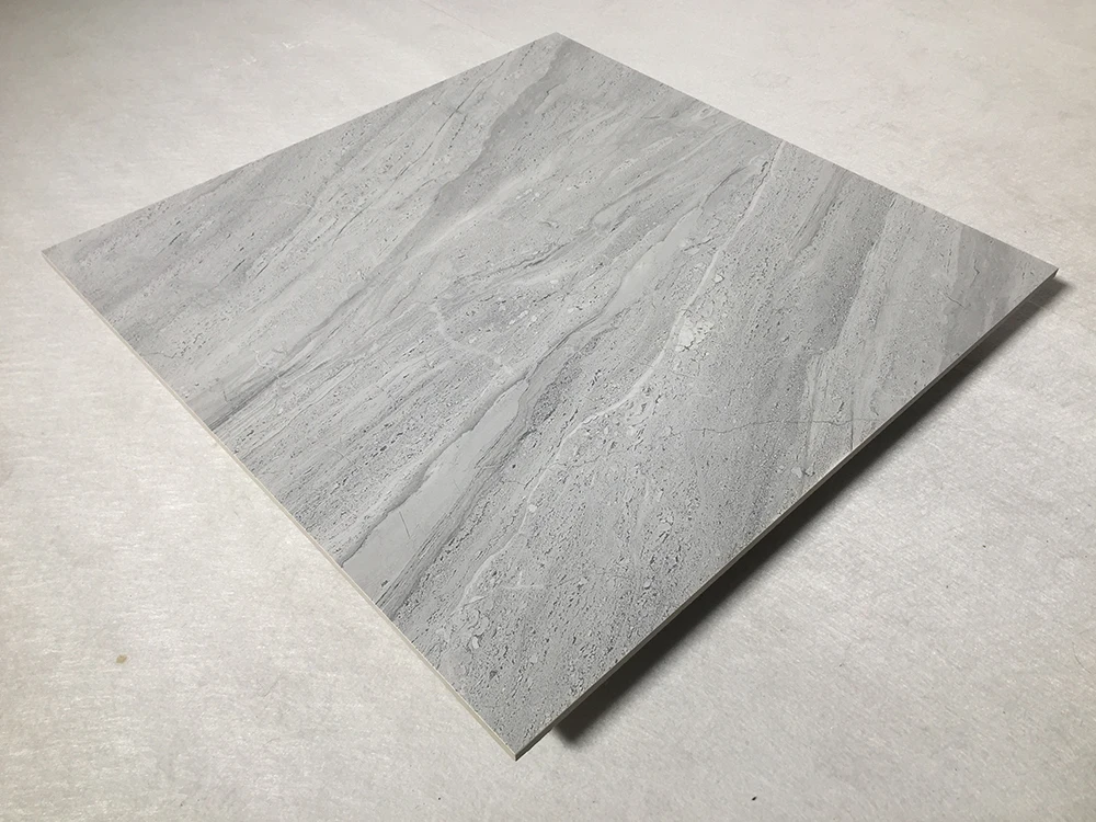 italian design 60x60 light gray polished porcelain tile