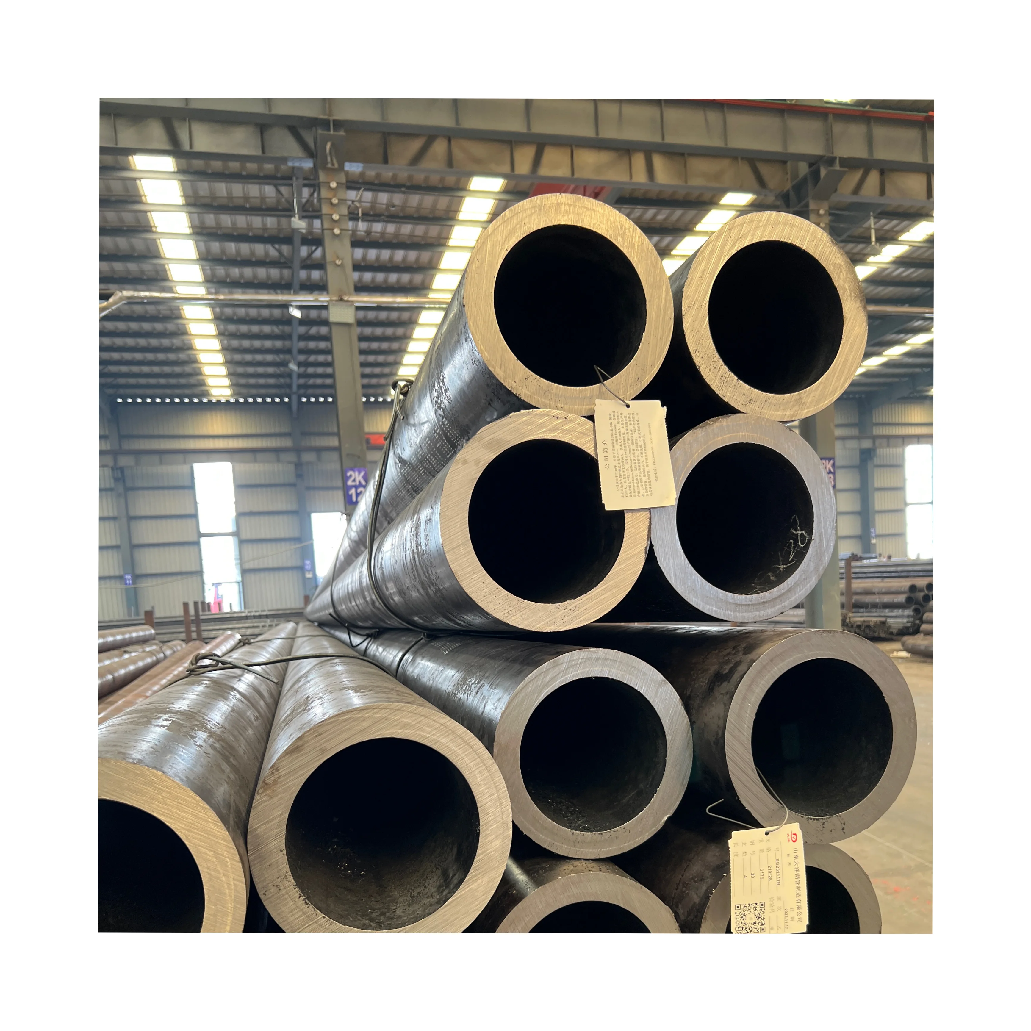 DIN2448 ST37.0-Seamless steel pipe suitable for construction, high temperature corrosion resistance
