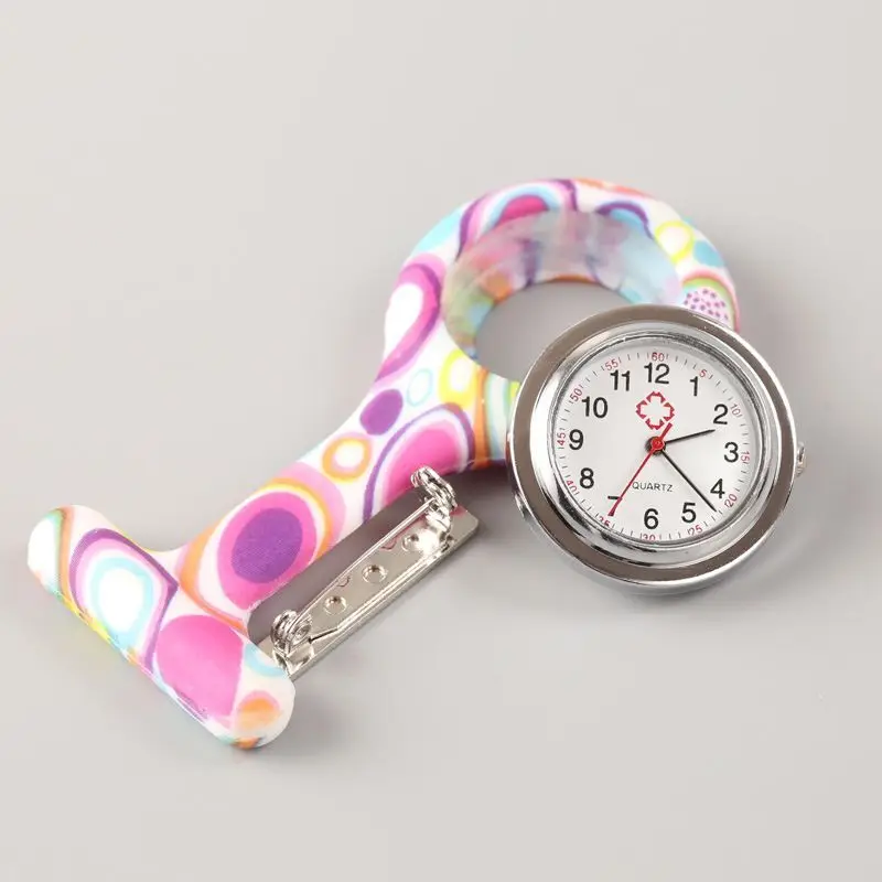 Wholesale Nurse Fob Pocket Watch Dia 38MM Silicone doctor pocket silicone nursing brooch watch tunic for fob nurse watches