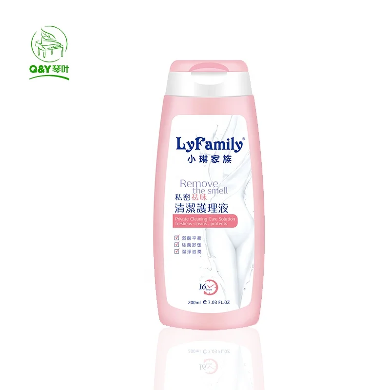 OEM Private label feminine hygiene care PH Balanced women care solution cleaning feminine vaginal wash products