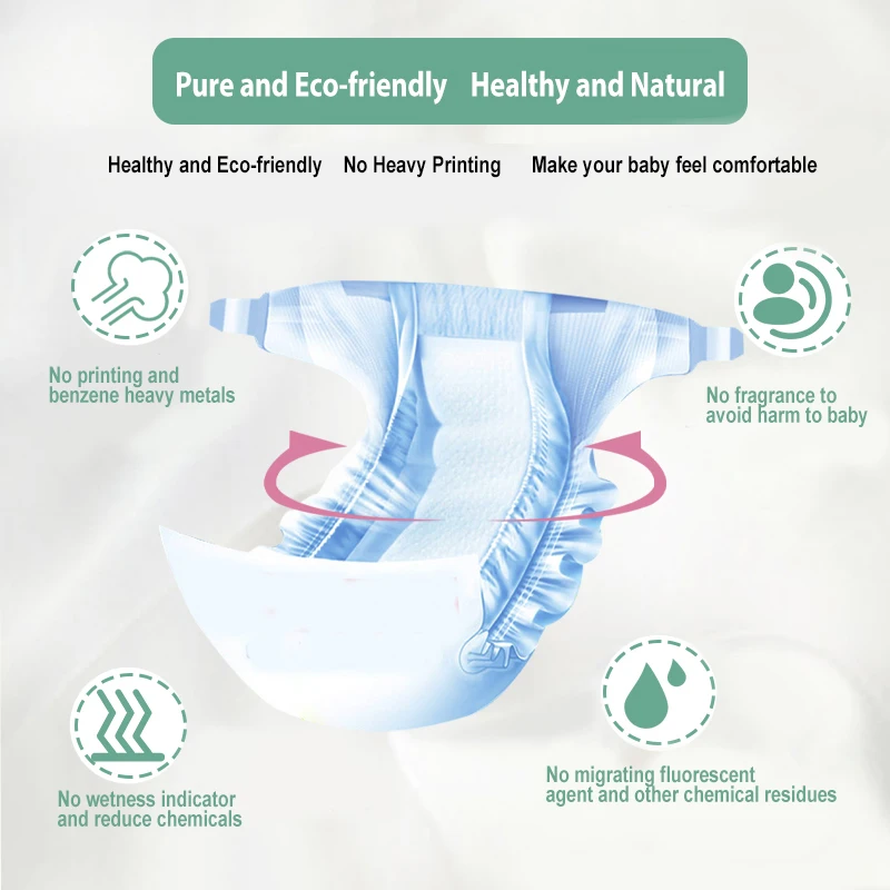 
Hot Sale Baby 2021 diapers Best Selling Products Super Soft Disposable Baby Diaper Factory in China 