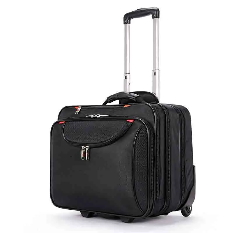 New Style PC Luggage travelling Bag With Suite Case Luggage Travelling Leather  Luxury trolley case luggage