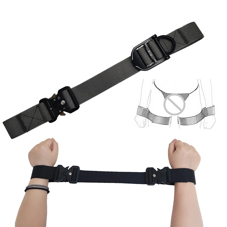 2020 New Style Bondage Fetish Handcuffs Restraint Sex Toy SM Body Harness Nylon Neck Arms Cuffs