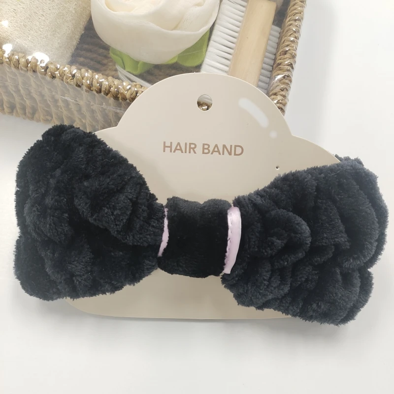 Elastic MicrofiberSpa Yoga Sports Shower Facial Hair Band for Makeup Bath Headbands for Washing Face