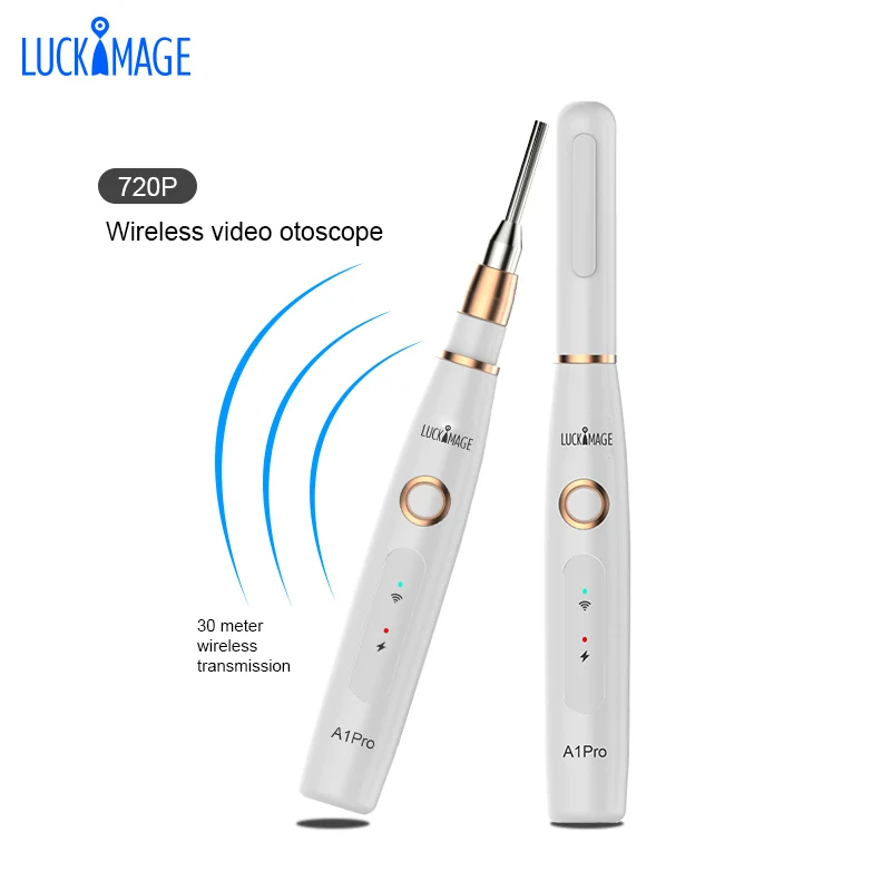  Luckimage горячий wifi беспроводной цифровой otoscope офтальмоскоп набор ушной эндоскоп камера