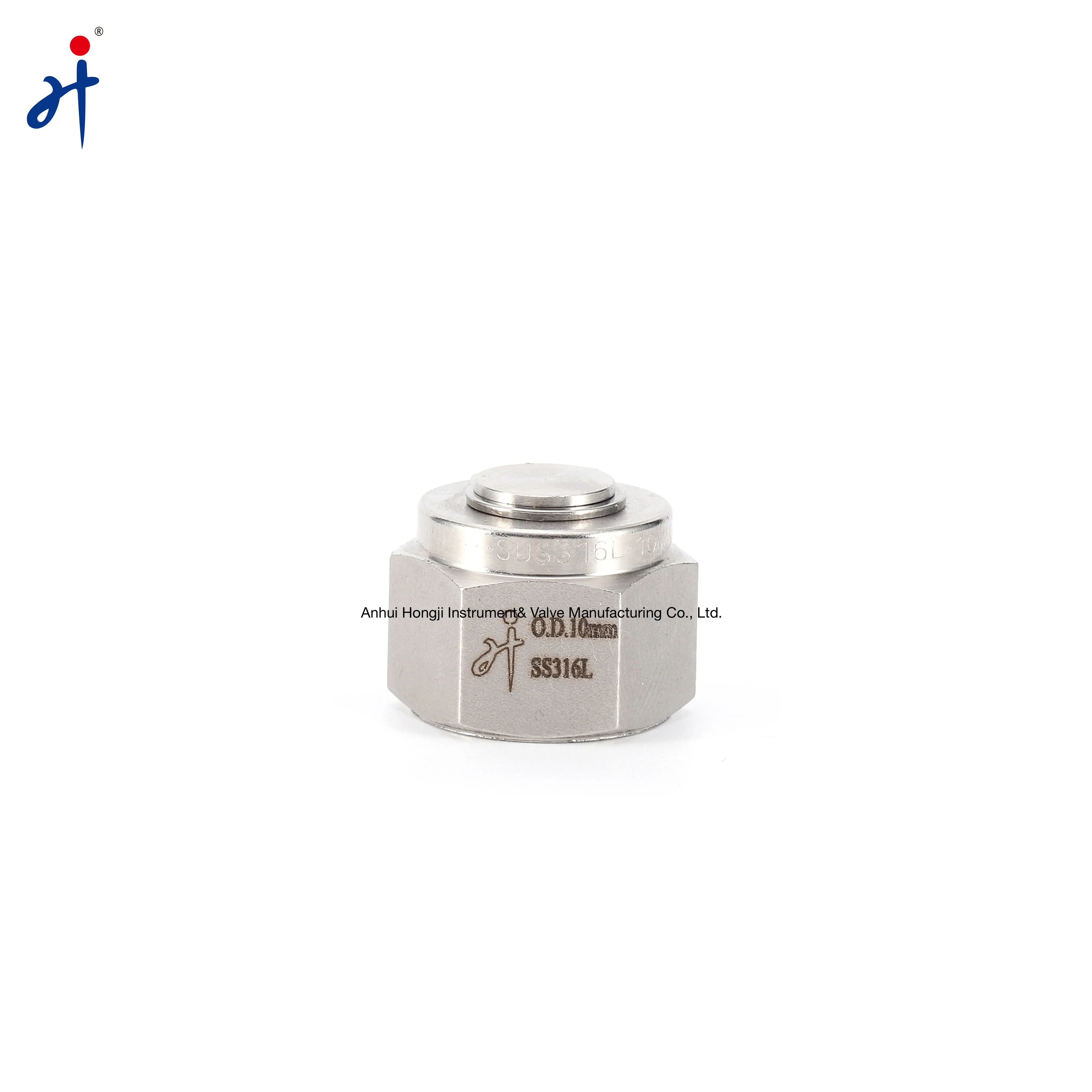 Stainless Steel Tube Fitting SS316 Corrosion Resistant Pipe Hex Thread Plug