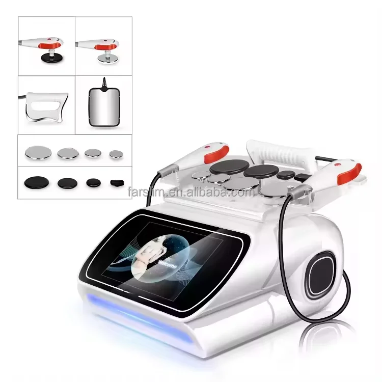 3 in 1  CET RET 448KHZ Indiba Micro-current Fascia Relax machine Pain reduce Face tightening Body shaping physiotherapy Device
