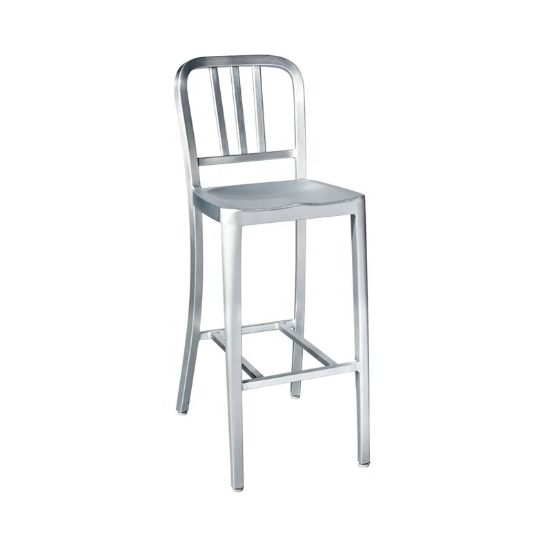 TW1005-L открытый алюминиевый обеденный барный стул Navi