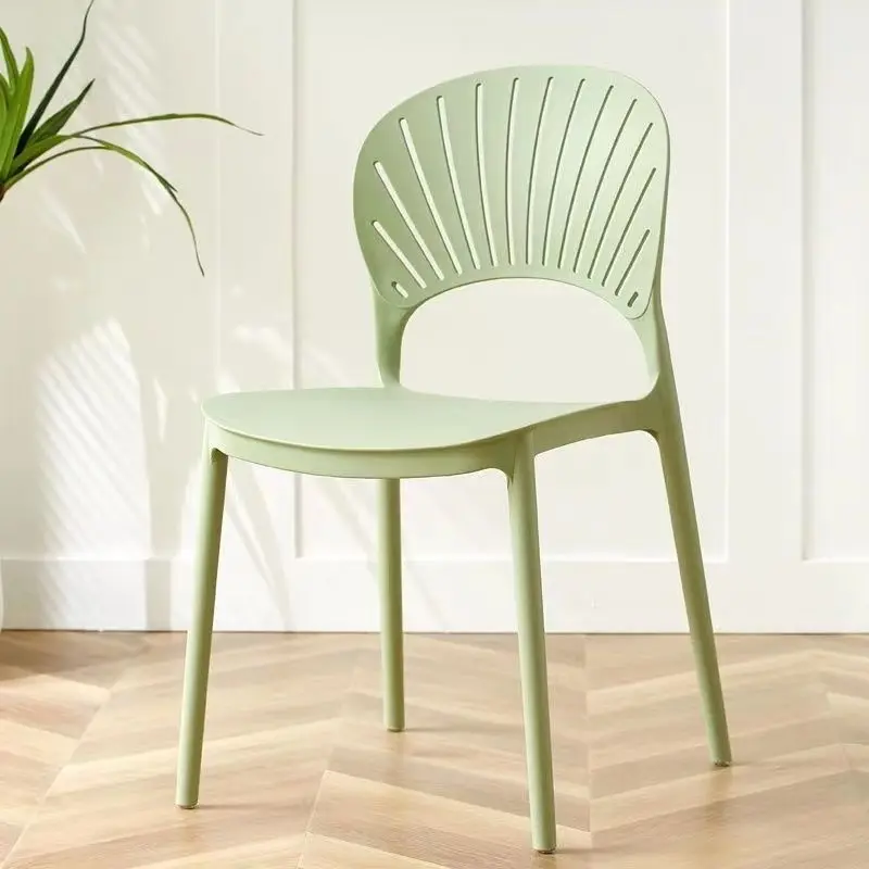 Dinning Room Furniture Sillas Plasticas Chaise Colored PP Modern Cheap Wholesale Monoblock Seat Chairs Stackable Plastic Chair