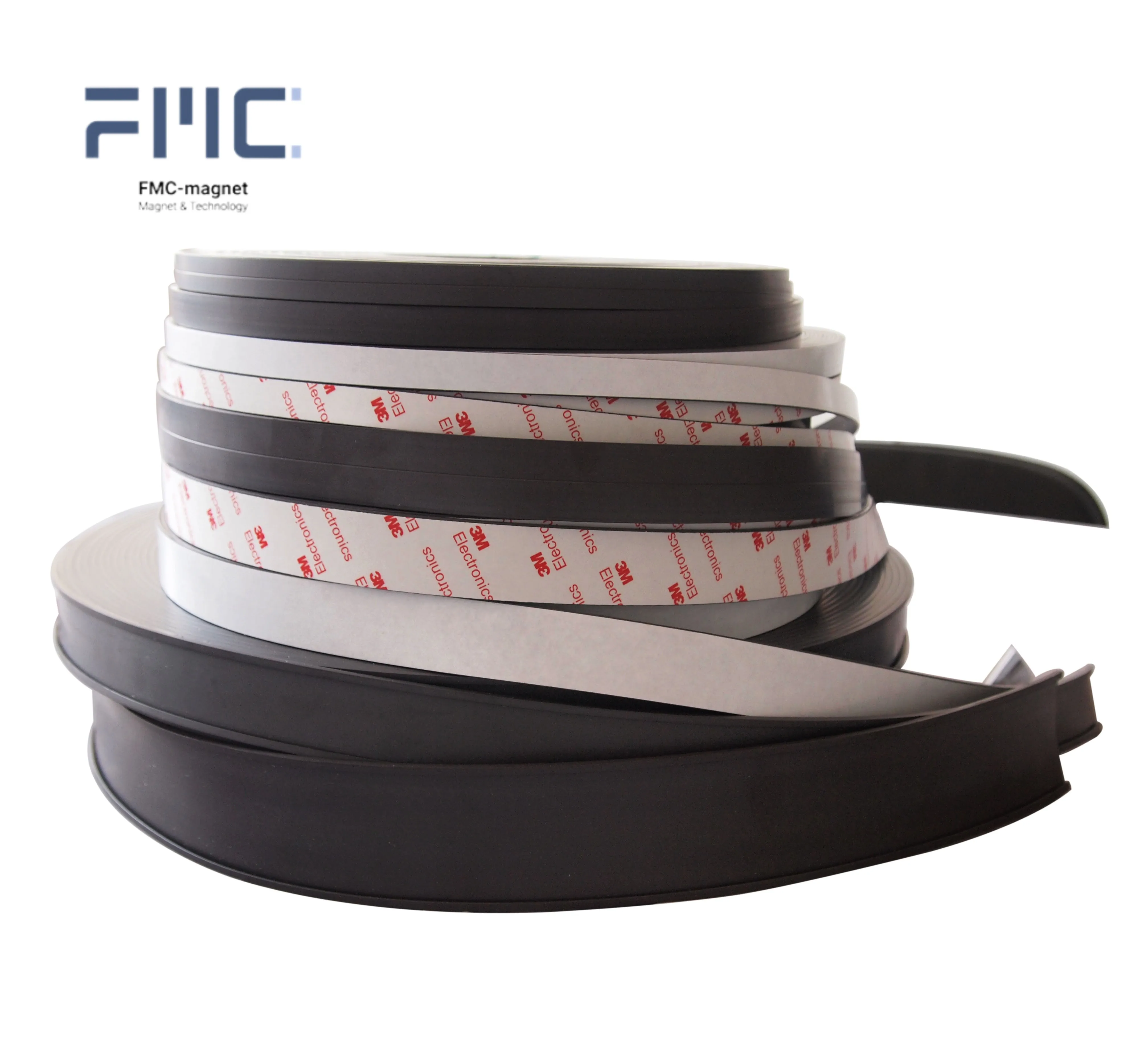 High-Quality Soft Rubber Magnetic Strips Ideal for Fridge Doors Shower Roomsand Curtain Panels