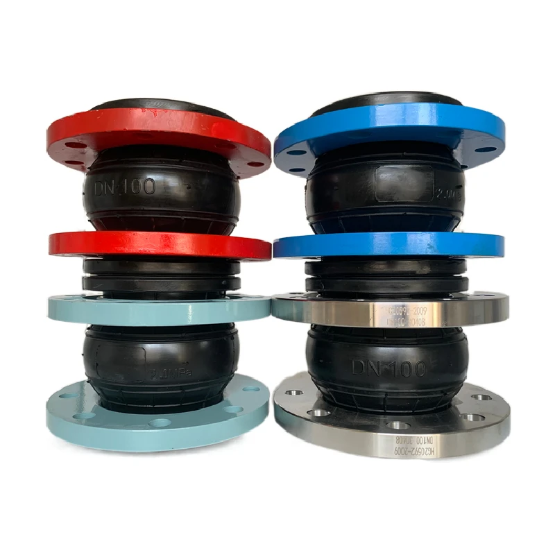 Rubber Expansion Joints DN25--DN3000 Flange Connection Flexible Rubber Round Forged 3 Years flange 150lb rubber expansion joint