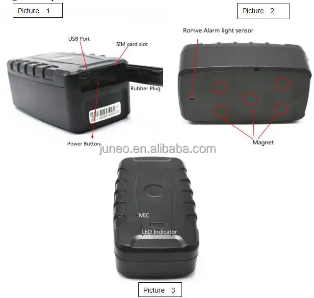 Manufacturer 4G LTE tracker magnetic car tracking device TK918 TKSTAR 20000mah battery long standby time vehicle gps tracker