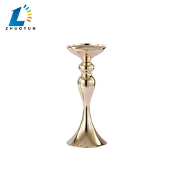 Wholesale Price Festival Party Wedding Decoration Table Centerpiece Gold Iron Metal Vase