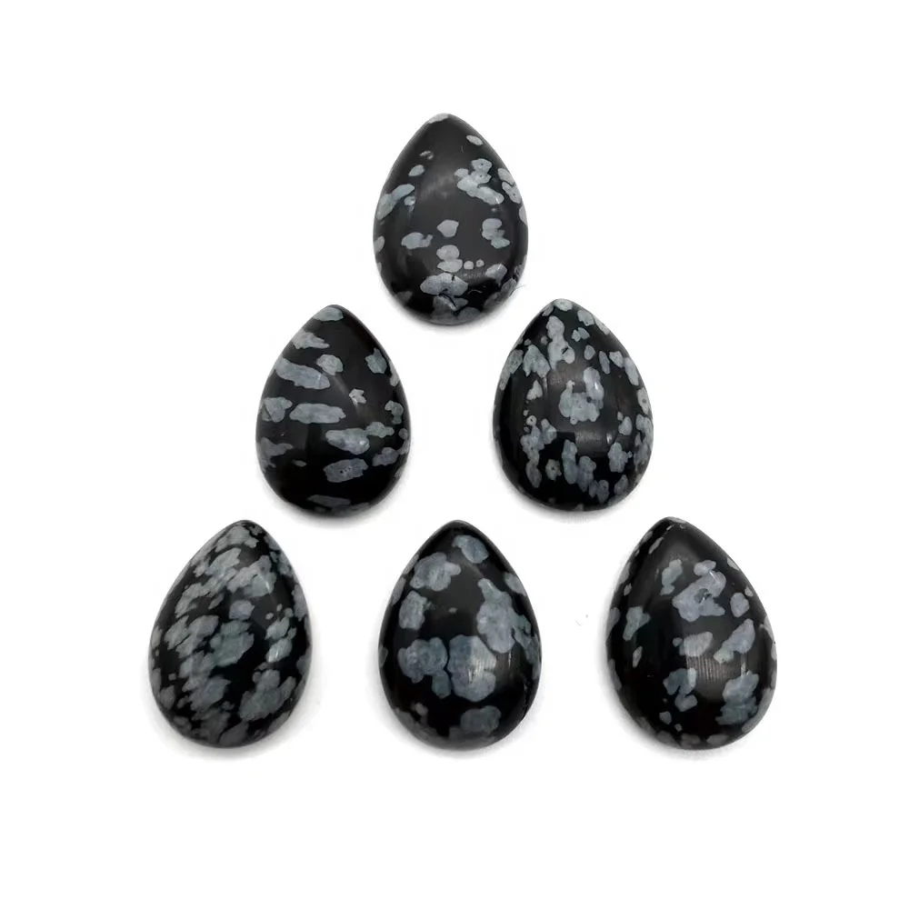 Natural Healing Stone Water Tear Drop Pendants