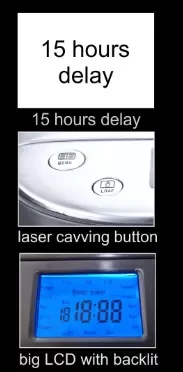 Корпус Автоматическая интеллигентая (ый) Бытовая многофункциональная хлебопечки машина