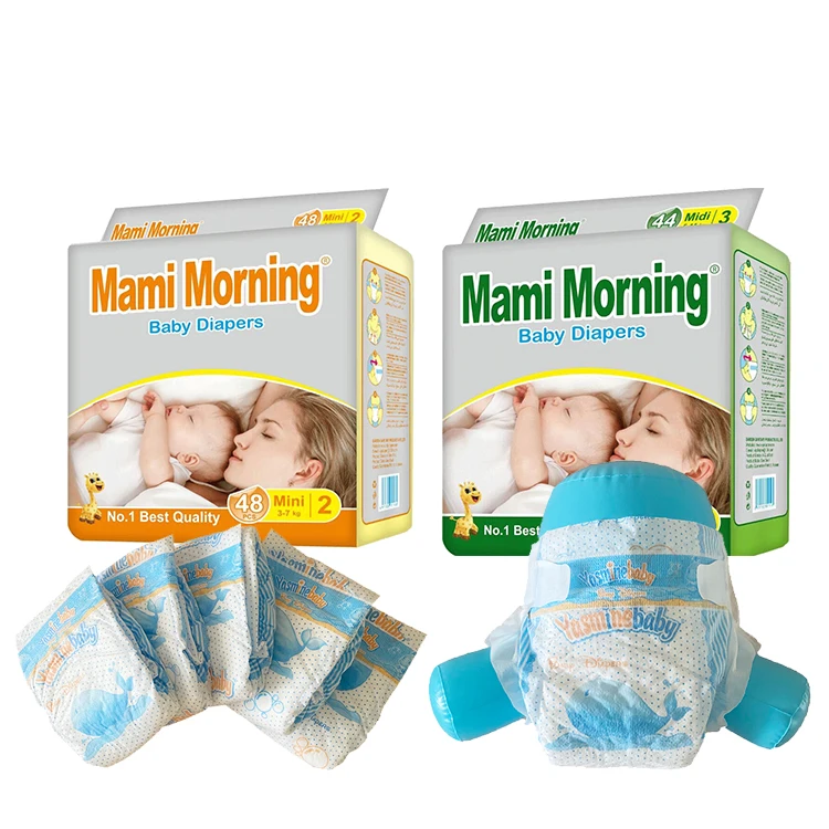 Mini Midi Maxi Junior Plus Second grade cheap bulk  diapers/nappies for sale
