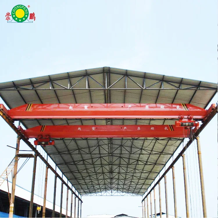 China Crane 10 Ton 15 Ton Weight Capacity Lda Type Yellow Color One Beam Single Girder Bridge Crane For Factory