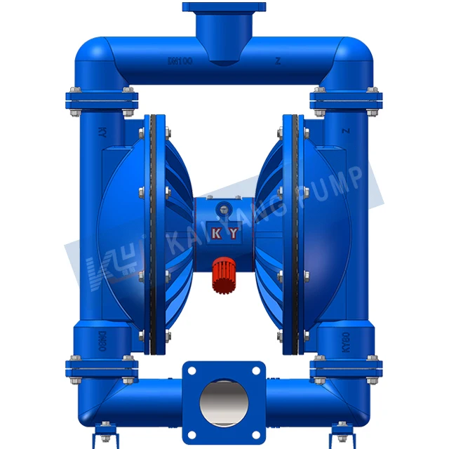 Bottom Price Single Layer Wear KYQ100LZ Cast Steel Pneumatic Diaphragm Pump Agriculture Water