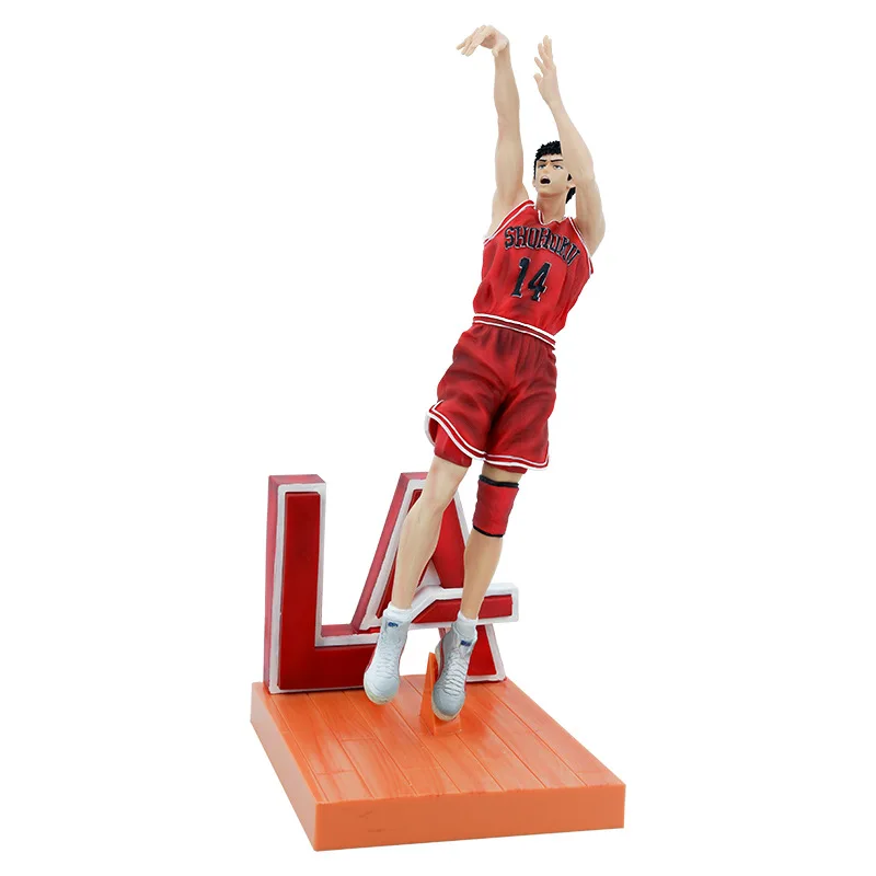 Wholesale Japanese Anime Slam Dunk Master Shobei Five Tigers Sakuragi Hanamichi Miyagi Ryota Akagi Gangxian Model Figure Toys