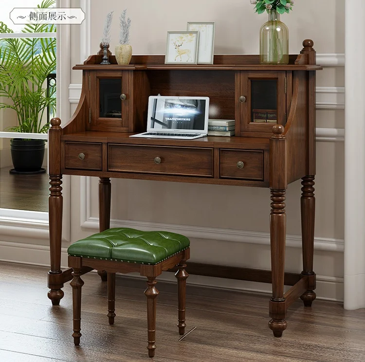 Vintage bench ottomans/seat with cushion for bedroom or living room