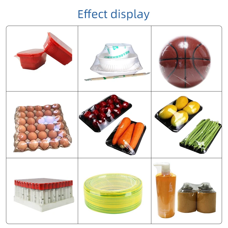 Automatic cup plastic film shrink wrapping machine small items heat shrinking packing machinery from China original factory