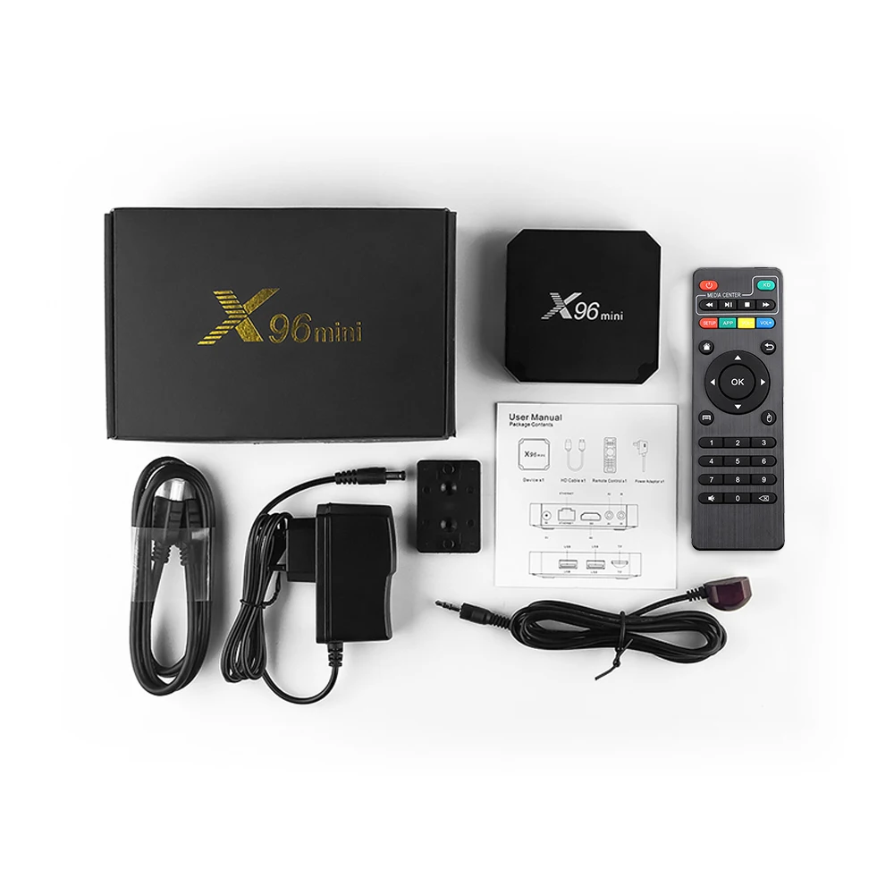 X96mini 5G Android 9.0 Set Top Box HD Support 4K Amlogic S905W Quad Core Internet TV Settop Box Smart TV Box