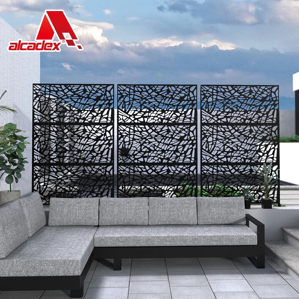 Plate 3d ventilated exterior decoration external cladding veneer aluminum facade panel accessories and curtain walls