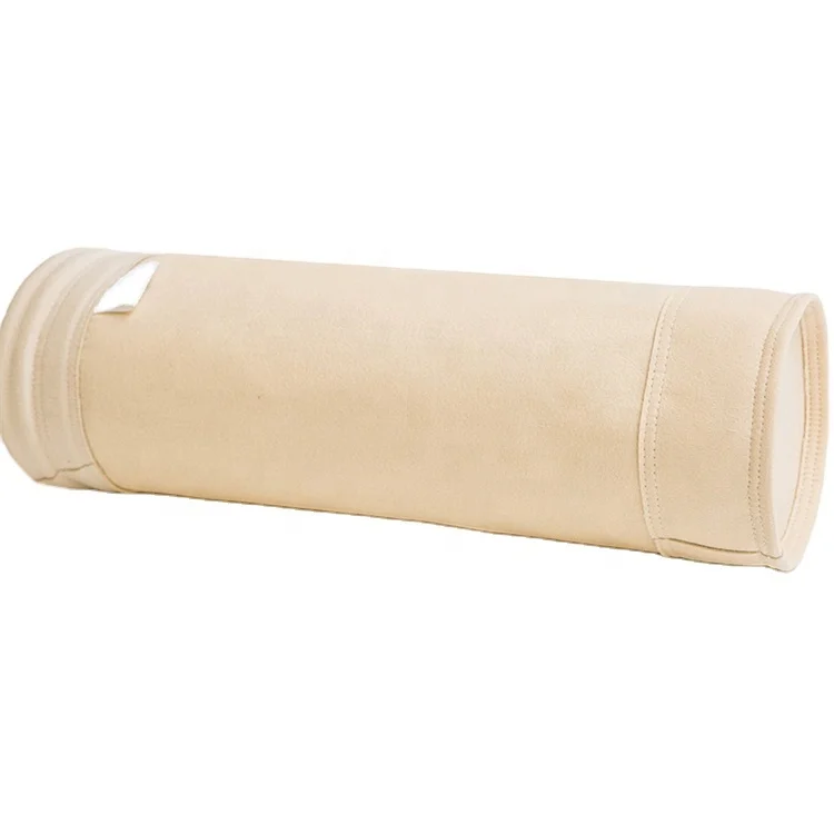 Dust collector power plant 500GSM acid and alkali resistant PPS filter bag mixed with high temperature air Ryton dust filter bag