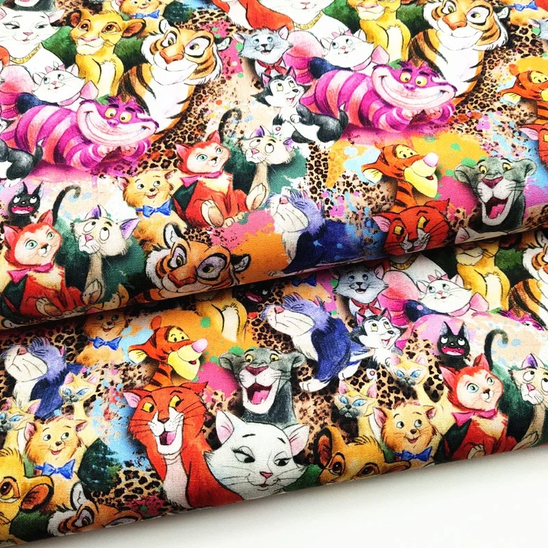 Kuangheng textile offer all kinds of Digital Printing Baby Fabric 100% organic cotton Sheet fabrics Sewing material accessories